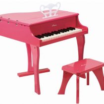 Hape Early Melodies Ξύλινο Πιάνο 30 Κλειδιά-Pink_1